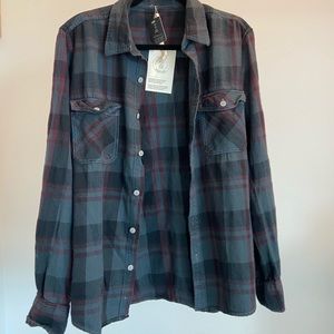 Boyfriend flannel shirt